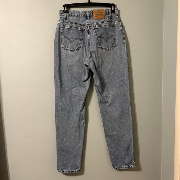 Levi’s Jeans Size 14 Long Orange Tab 950 Vintage 90s Relaxed Tapered 15951 - Picture 8 of 12